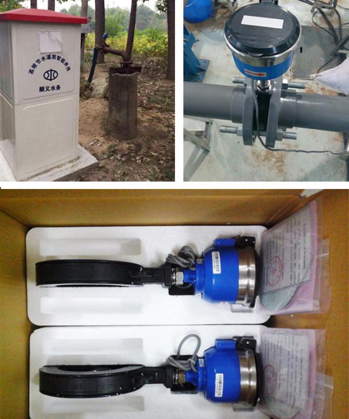 Аграрный метр водопотребления для орошения, измеритель прокачки воды батареи ИП68 использующий энергию ультразвуковой