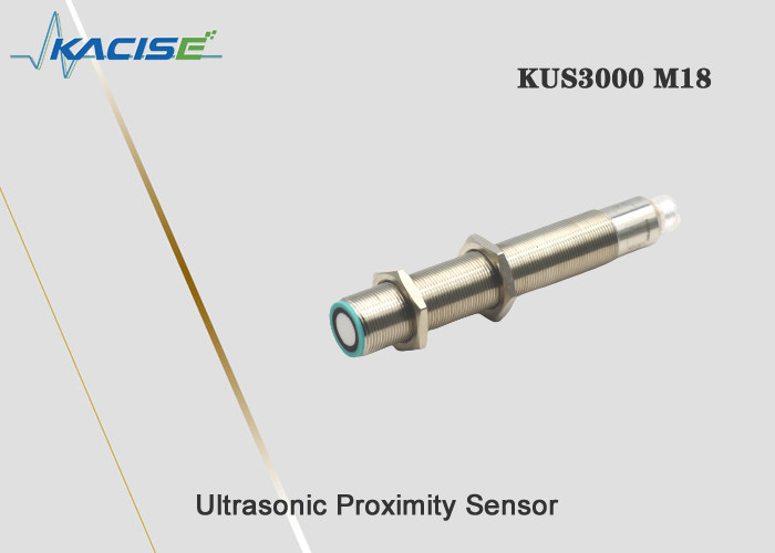 KUS3000 M18 компактный корпус Ультразвуковой датчик близости высокая повторяемость с классом защиты IP65