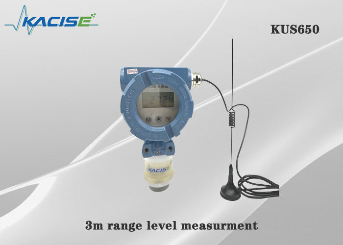 KUS650A 3m Range Wireless Ultrasonic Level Sensor с защитой IP68 и выходом 4G/Lora/GPRS/NB для измерения уровня жидкости