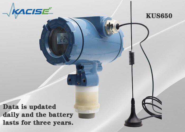 KUS650A 3m Range Wireless Ultrasonic Level Sensor с защитой IP68 и выходом 4G/Lora/GPRS/NB для измерения уровня жидкости