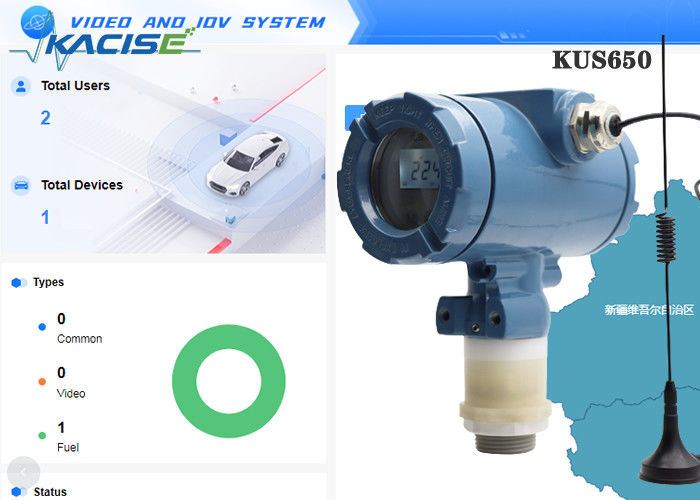 KUS650A 3m Range Wireless Ultrasonic Level Sensor с защитой IP68 и выходом 4G/Lora/GPRS/NB для измерения уровня жидкости