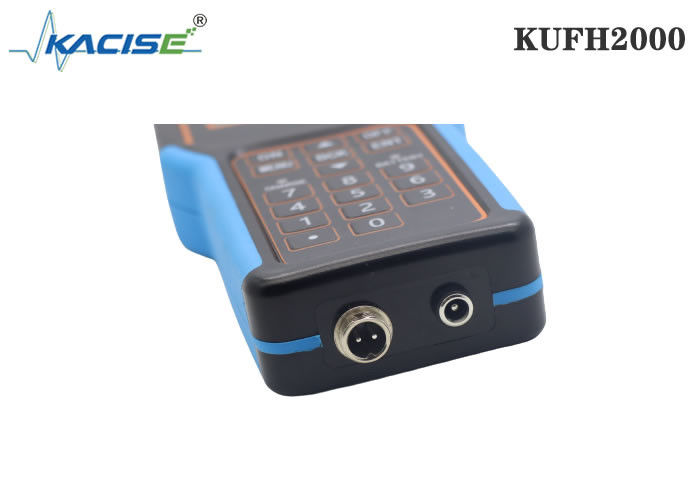 KUFH2000B Ручной ультразвуковой расходомер с функцией SD-карты для труб DN15-DN6000 и точностью ± 1%