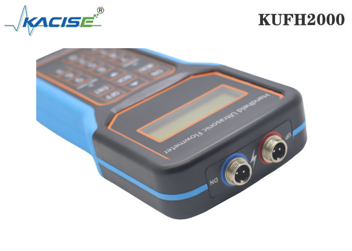 KUFH2000B Ручной ультразвуковой расходомер с функцией SD-карты для труб DN15-DN6000 и точностью ± 1%