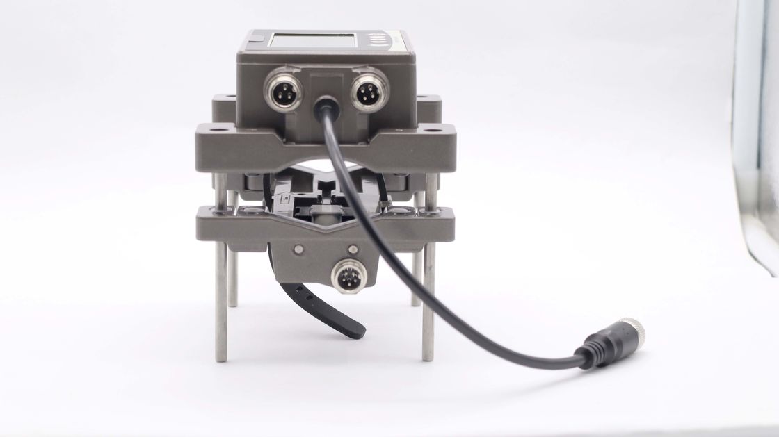 Ультразвуковой потокомер связи Modbus RS485 с конструкцией с зажимом и 256*128 светодиодной ЖК-дисплеем