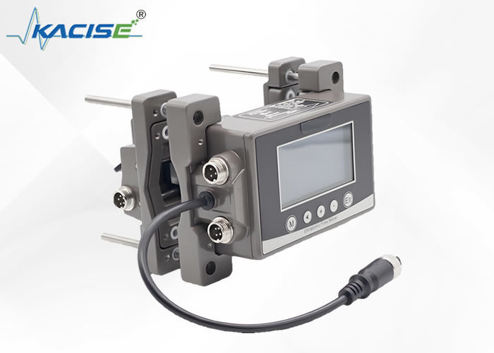 Ультразвуковой потокомер связи Modbus RS485 с конструкцией с зажимом и 256*128 светодиодной ЖК-дисплеем