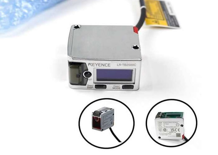 Лазерный датчик KEYENCE LR-TB2000C, фотоэлектрический переключатель с интерфейсом связи Modbus для оборудования для измерения расстояний промышленной автоматизации