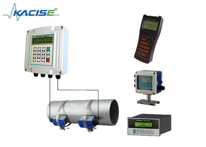 Гидравлический ультразвуковой потокомер с RS485 Modbus Малый размер для измерения жидкости DN15-6000 мм