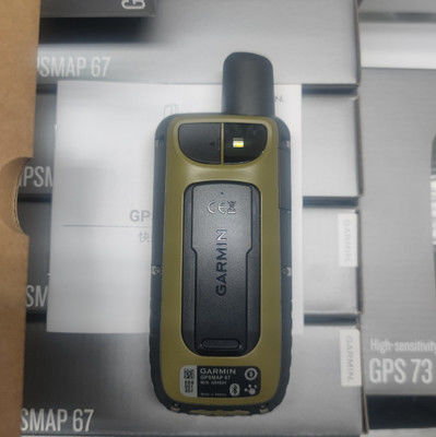 Garmin GPSMAP 67 портативный навигатор GPS с предварительно загруженными картами TopoActive и спутником GPS+BEIDOU GNSS для навигации на открытом воздухе с точностью от 1 до 2 м