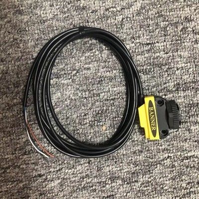 Банер QS18VP6D Диффузный фотоэлектрический датчик с диапазоном восприятия 450 мм IP67 NEMA 6 Назначенный и дополнительный выход PNP