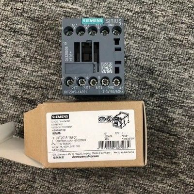 Siemens 3RT2015-1AF01 3-полюсный силовой контактор с номинальным током 7 А и напряжением катушки 110 В переменного тока