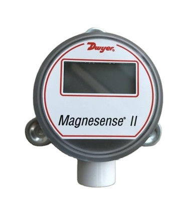 Датчик перепада давления Dwyer Magnesense MS-111 с настраиваемыми на месте двойными выходными сигналами и прочным корпусом NEMA 4X