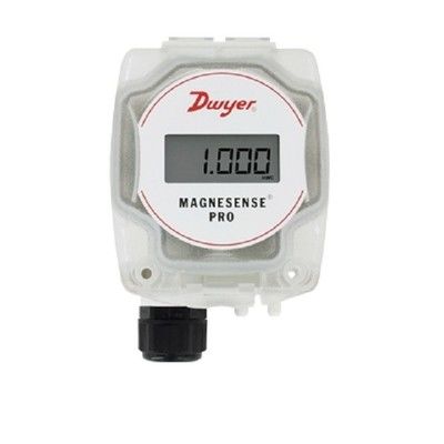 Трансмитер дифференциального давления Dwyer MSX-W20-PA Magnesense с двунаправленным датчиком давления, экстракцией квадратного корня и выходом тока 4-20mA
