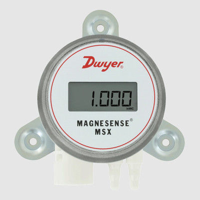 Трансмитер дифференциального давления Dwyer MSX-W20-PA Magnesense с двунаправленным датчиком давления, экстракцией квадратного корня и выходом тока 4-20mA