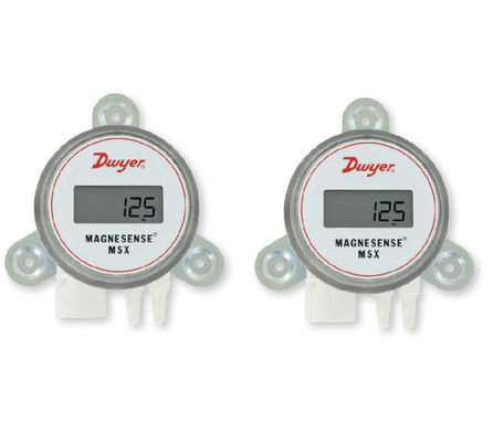 Трансмитер дифференциального давления Dwyer MSX-W20-PA Magnesense с двунаправленным датчиком давления, экстракцией квадратного корня и выходом тока 4-20mA