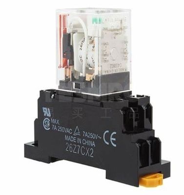 Общецелевое реле OMRON MY2-GS с работой 24VDC, сопротивлением 662 Ω и контактной формой DPDT
