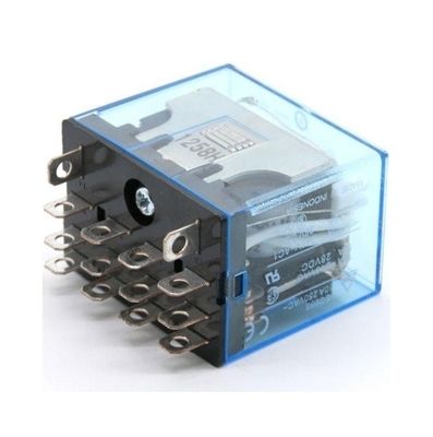 Общецелевое реле OMRON MY2-GS с работой 24VDC, сопротивлением 662 Ω и контактной формой DPDT