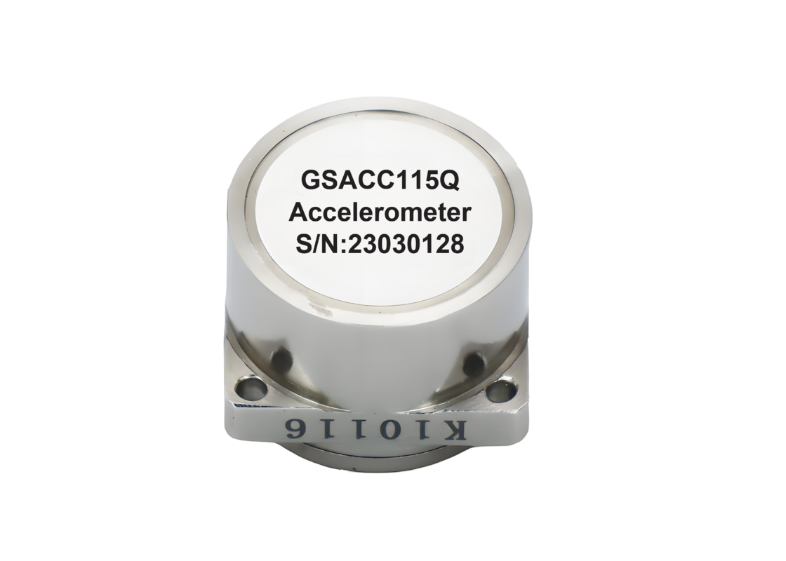 GSACC115Q Кварцевый гибкий датчик ускорителя с диапазоном ± 30g 1,0 ‰ 1,6 мА/г Фактор масштабирования и стабильностью пристрастия ≤ 50 ug