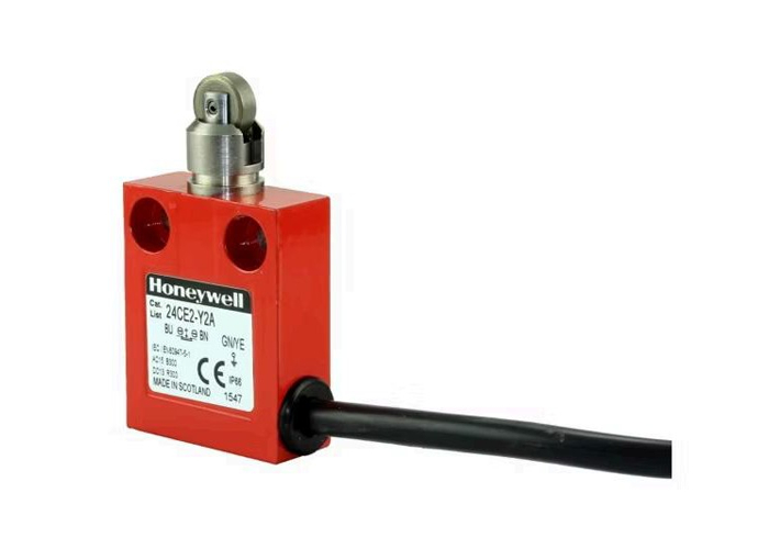 Миниатюрный переключатель безопасности Honeywell серии 24CE с герметизированным корпусом IP66 SIL3 и контактами с положительным открытием
