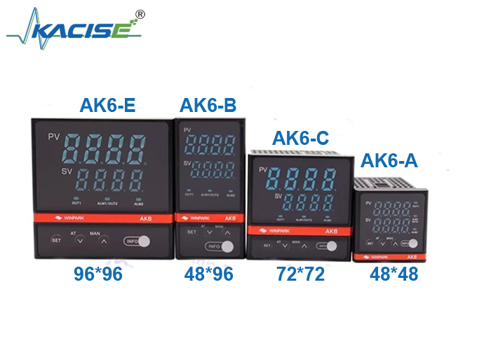 AK6 Series Temperature Controller Thermostat with ±0.5%FS Accuracy and 180V–240V AC Power