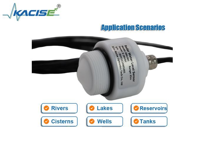 KWL801 Бесконтактный радарный датчик уровня воды с диапазоном частот 76-81 ГГц 65 м диапазон измерений и точностью ±1 мм