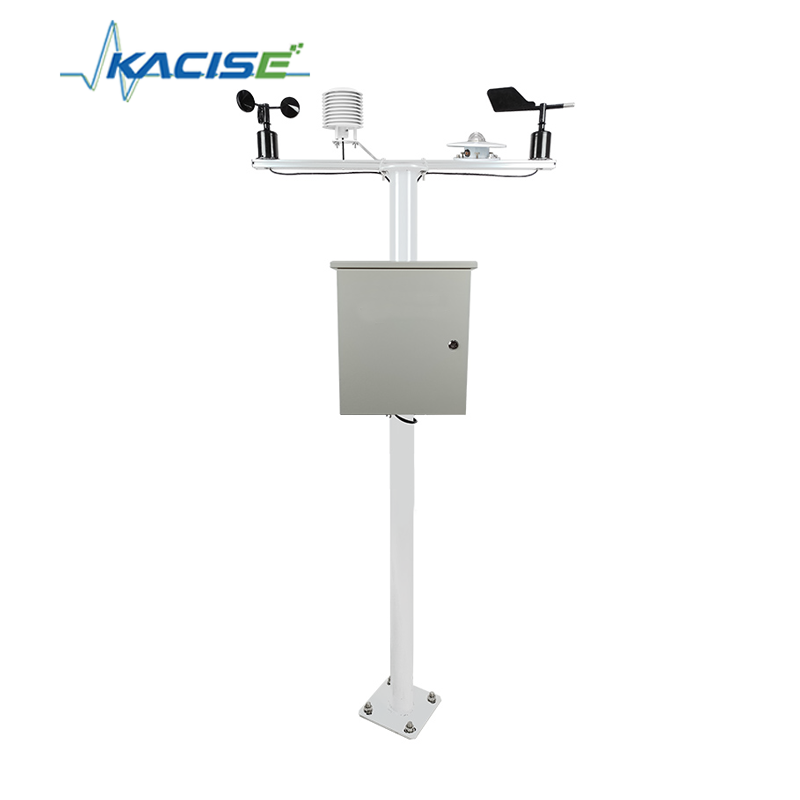 KQZ-GF Photovoltaic Weather Station with Meteorological-Grade Sensors, Fully Waterproof Design, and Customizable Mounting Pole
