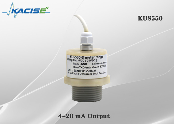 4 - 20 ма Легкий УЗИ-уровнемер KUS550 с классом защиты IP68